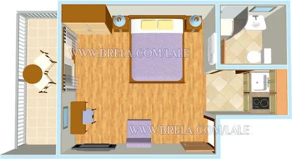 דירה Apartmans Lale ברלה