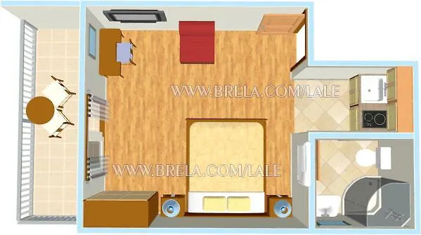 Lejlighed Apartmans Lale Brela